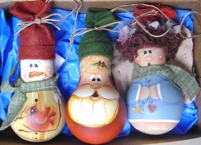 Новогодние игрушки своими руками 8