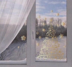 новогодние наклейки